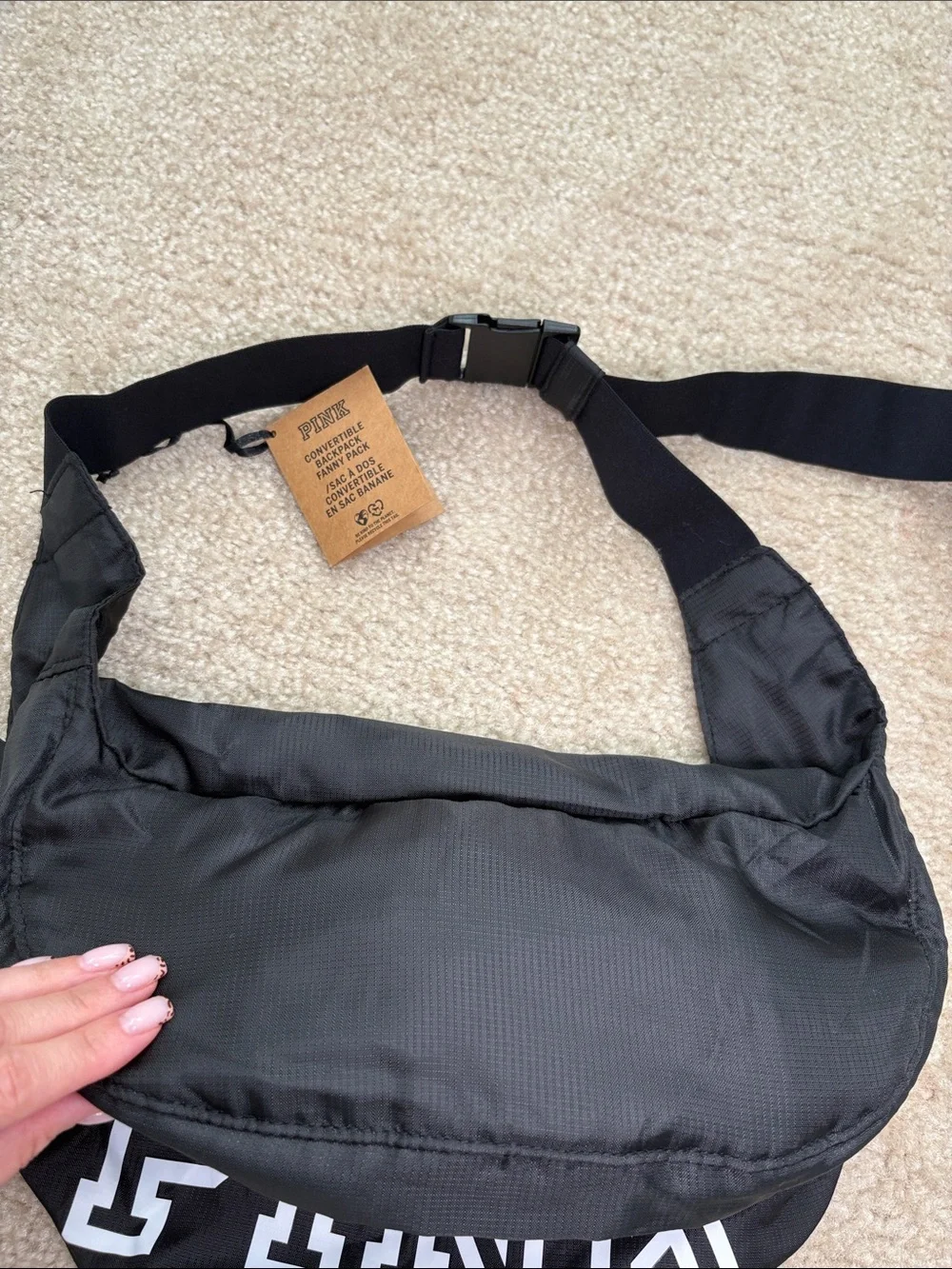 PINK Victoria’s Secret Convertible Backpack Fanny Pack